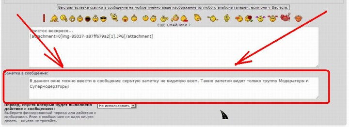 046 Moderator Messages - невидимые заметки модеров - 0957