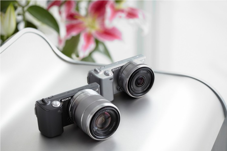 Цифрокомпакт SONY NEX-5 (сменный объектив) - ack_silver