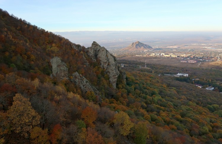 Осенняя аэрофотосъемка над горой Бештау - !IMG_8742