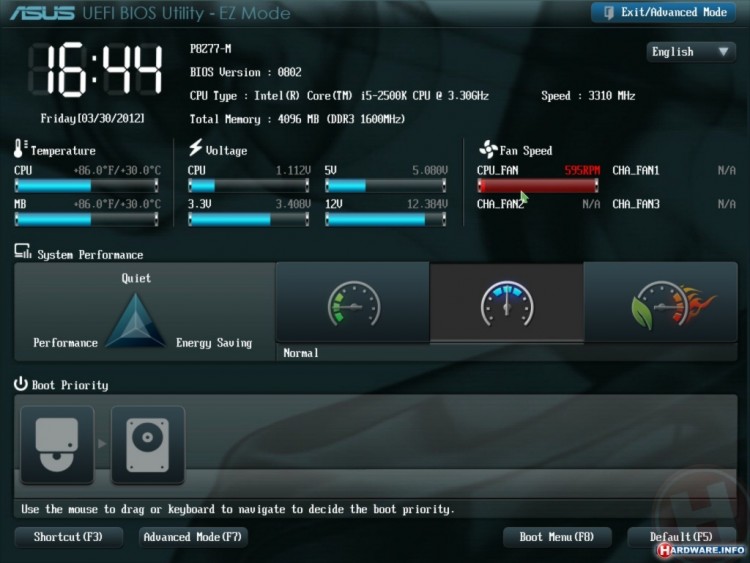 UEFI: новая супер - BIOS. Конец эры старой системы - us-p8z77-m