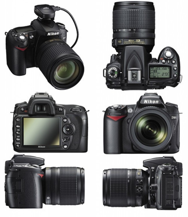 Зеркалка Nikon D90 Kit и не Kit - nikon-d90