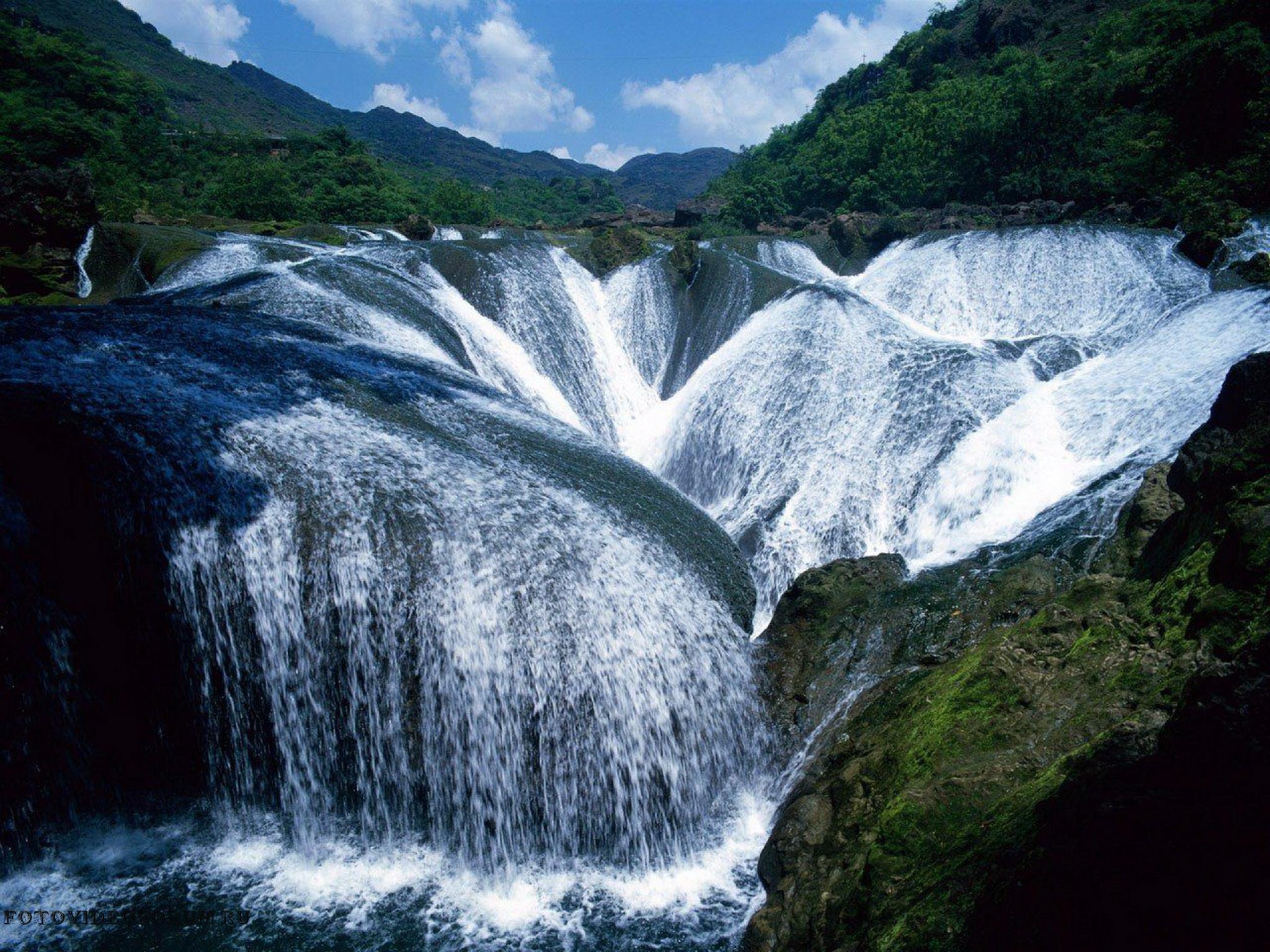 Самые красивые медленно. Долина водопадов Цзючжайгоу. Жемчужный водопад, Цзючжайгоу. Водопад Чжэньчжутань. Водопад Бигар Румыния.