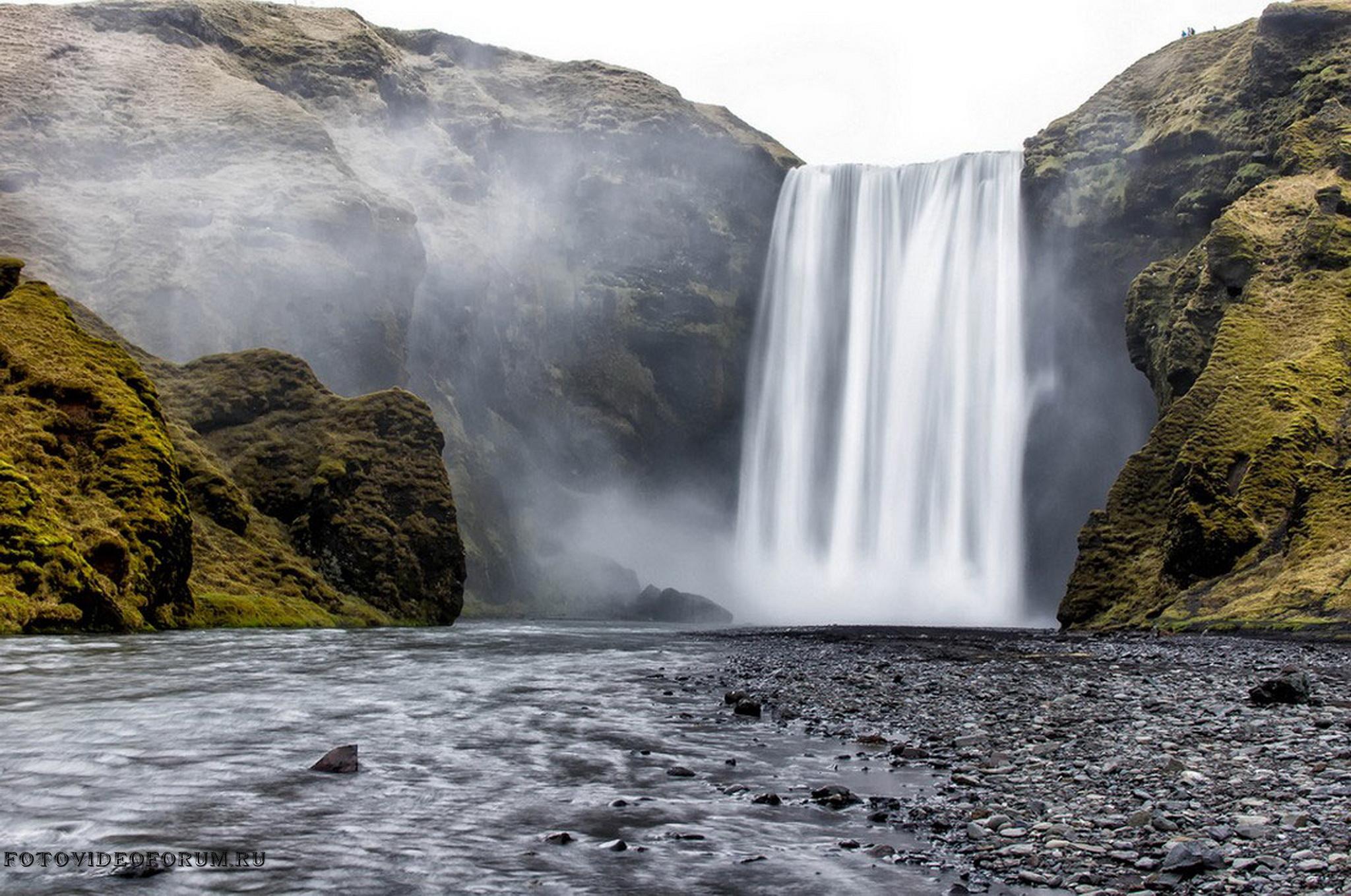 Waterfall. Водопады Скоугафосс и Гульфосс Исландия. Водопад Хенгьанефоссен. Скогафосс в Исландии. Блоковый водопад.