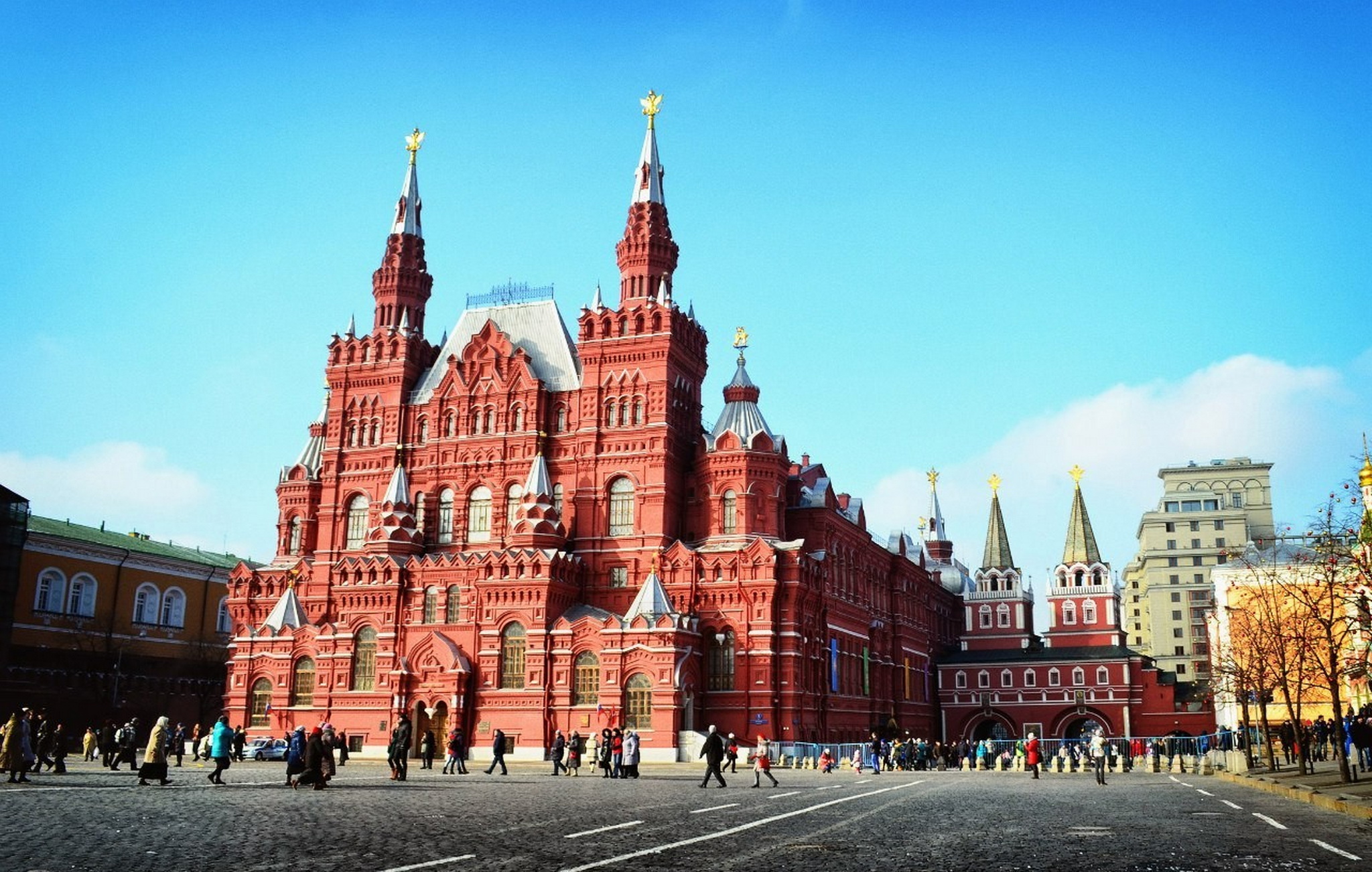 Архитектура красной площади в Москве