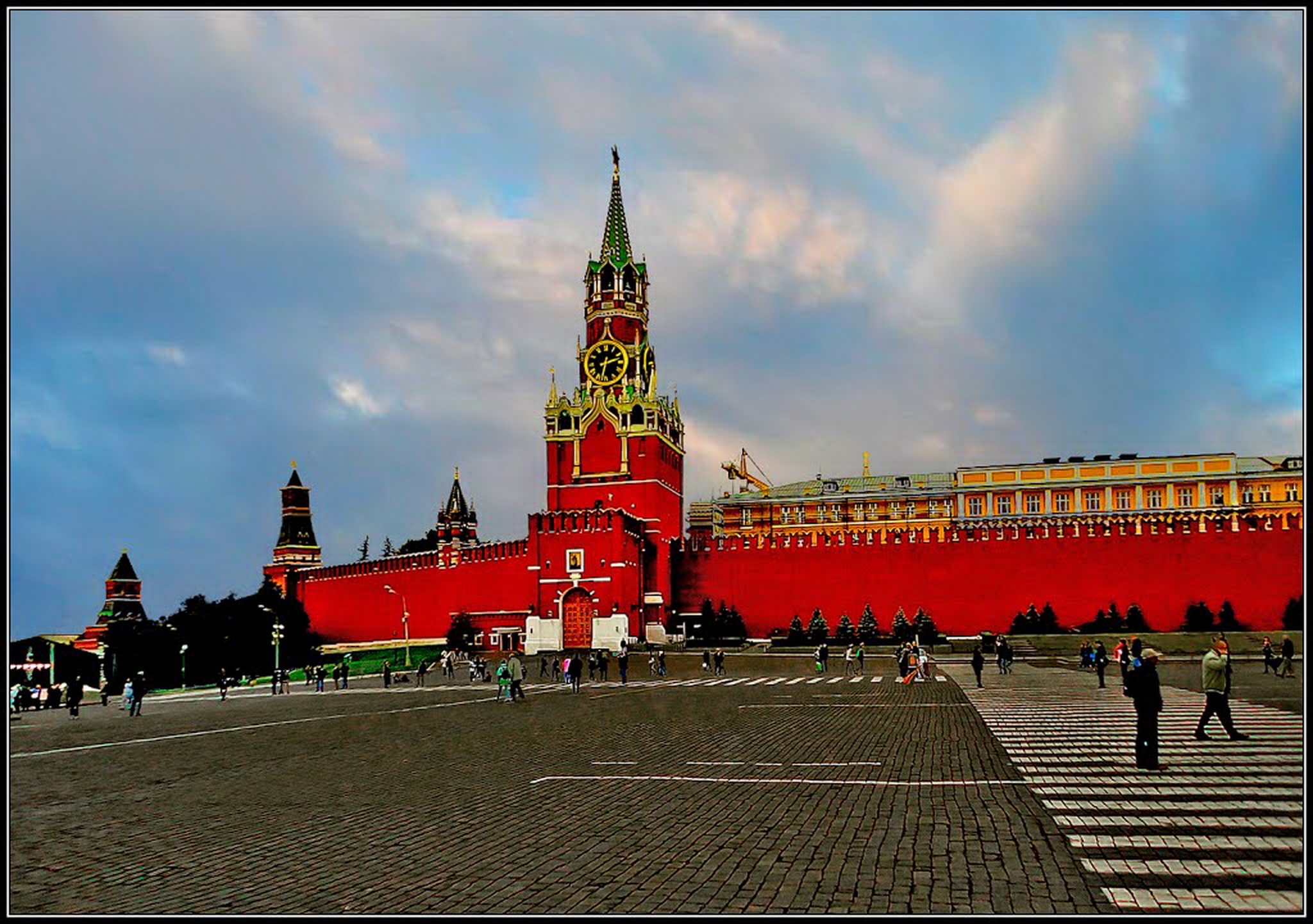 красная площадь в москве описание