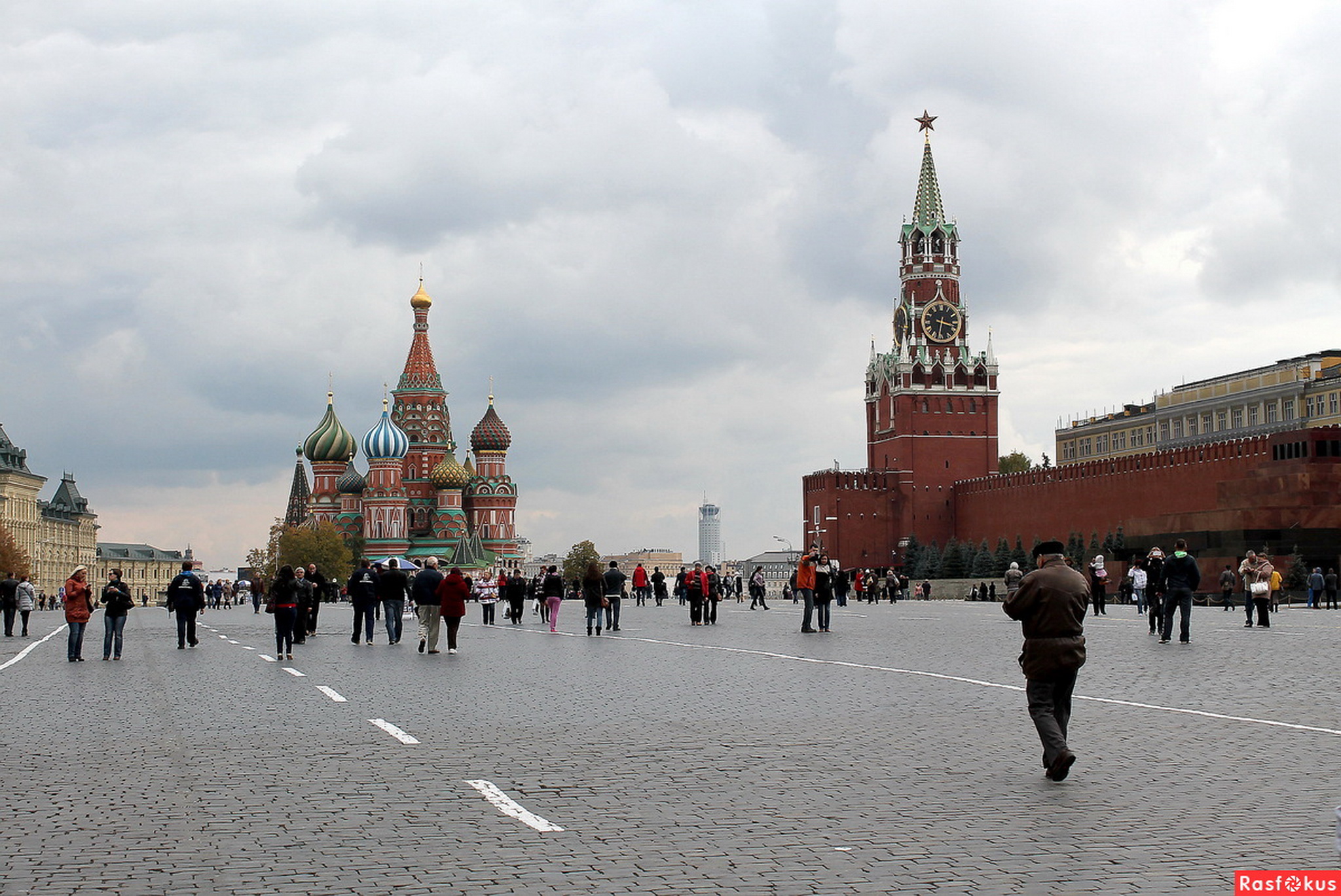 Фото в красной площади