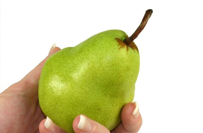 Делаем в Фотошопе фрукт с человеческим лицом - ation_pear