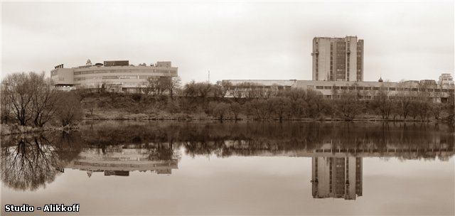 Отражения городских пейзажей во всем, в чем можно - f69660206b