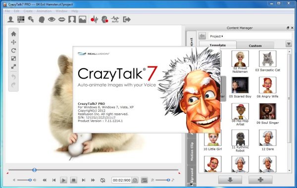 Reallusion CrazyTalk Pro 7.32.3114.1 Retail - 535091-003