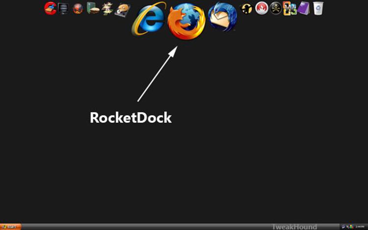 RocketDock - помощник на вашем рабочем столе - akHounds42