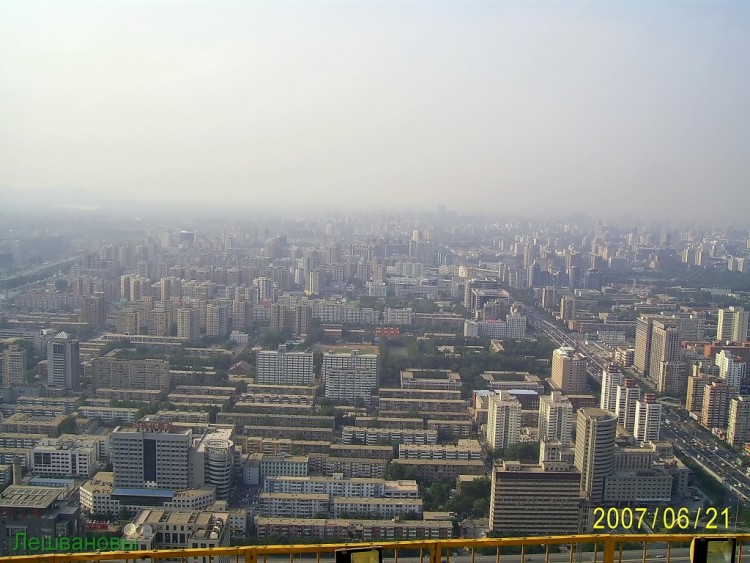 2007 год Китай Пекин Central Radio and Television Tower - Телебашня 027