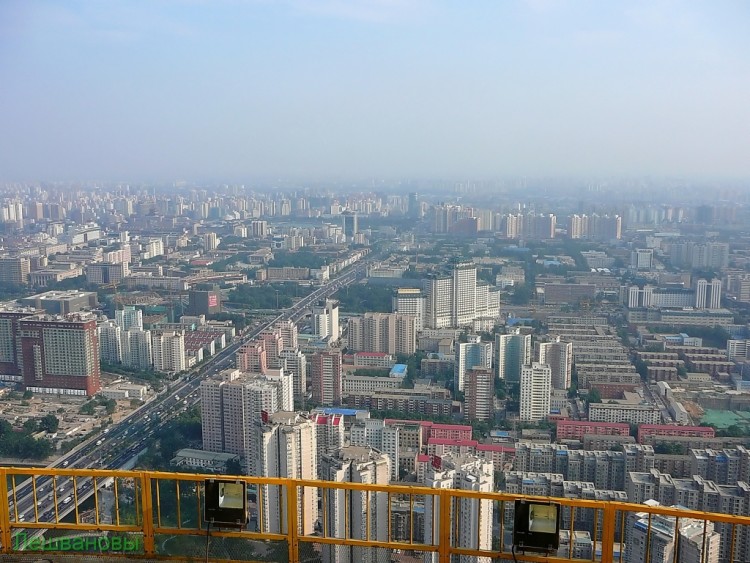 2007 год Китай Пекин Central Radio and Television Tower - Телебашня 028