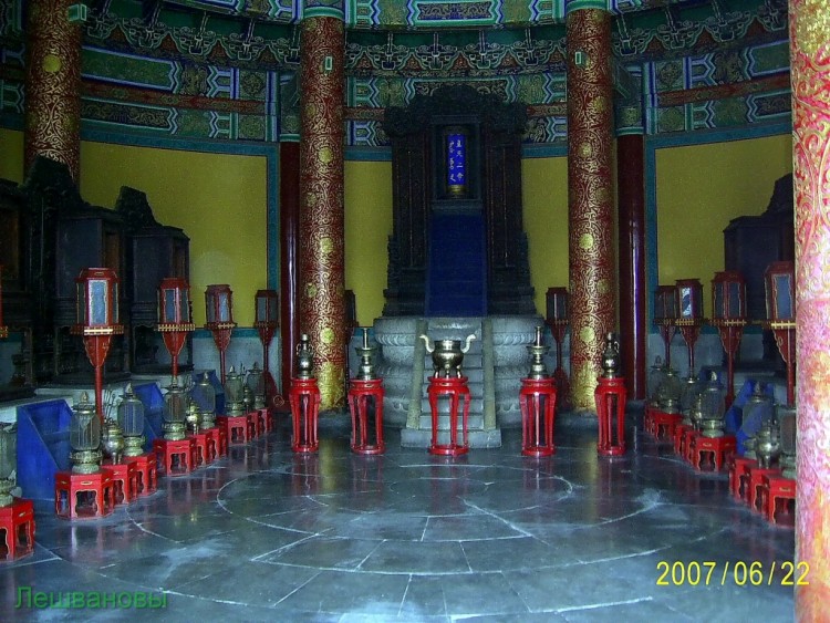 2007 год Китай Пекин Temple of Heaven Храм неба - Храм неба 068.JPG