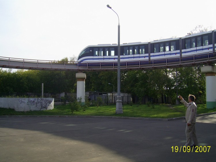 2007.09.18 МОСКВА Монорельса Останкино парк и усадьба - 18  2007.09.18 Монорельса 036