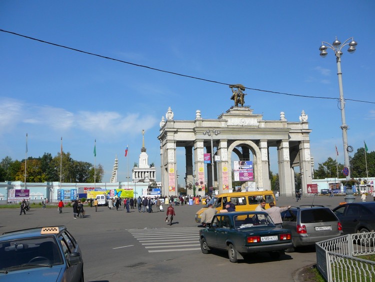 2007.09.18 МОСКВА Мы гуляли по той самой ВДНХ - 17  2007.09.18 ВДНХ 003