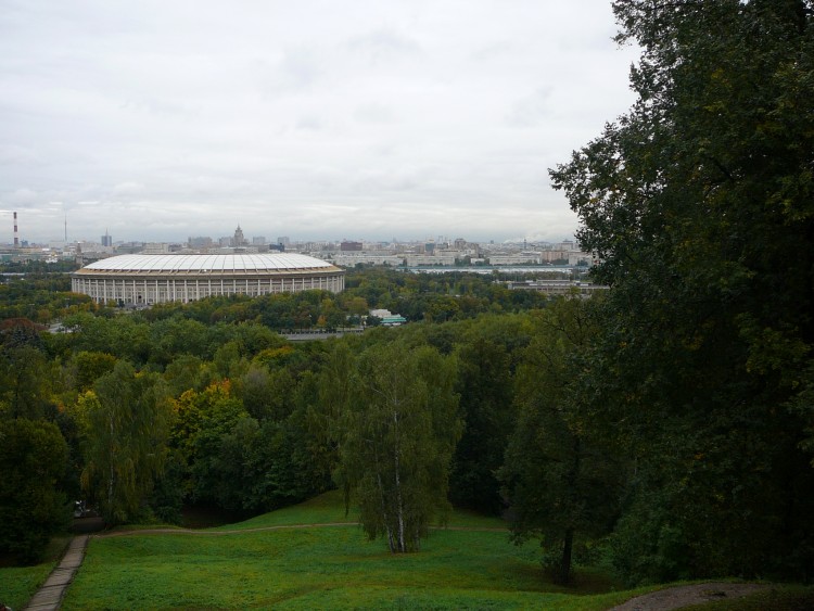 2007.09.20 МОСКВА Мы гуляли на Воробьевых Горах - 29  2007.09.20 Воробьевы Горы 011