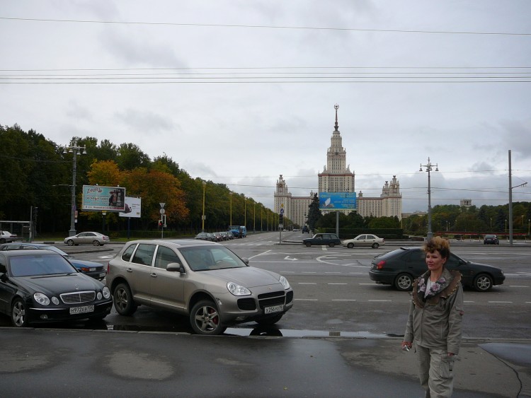 2007.09.20 МОСКВА Мы гуляли на Воробьевых Горах - 29  2007.09.20 Воробьевы Горы 036