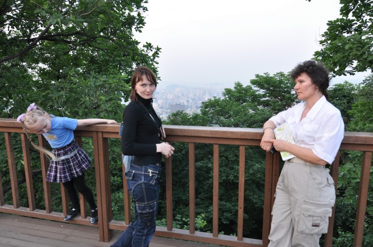 2011 год № 05 Южная Корея Сеул Телебашня Фуникулер НамСан - 07 11.05.29 Seoul Tower Телебашня 005