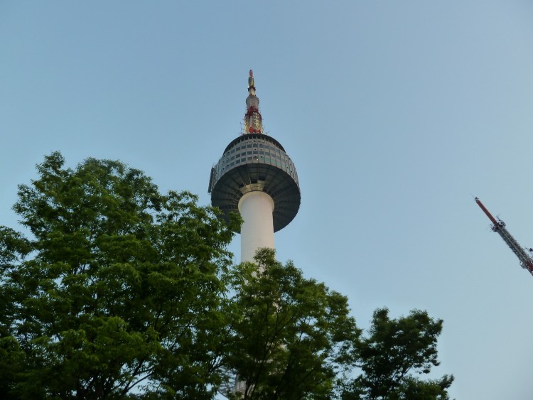 2011 год № 05 Южная Корея Сеул Телебашня Фуникулер НамСан - 07 11.05.29 Seoul Tower Телебашня 011