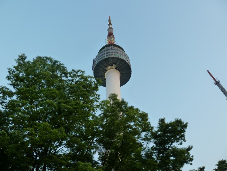 2011 год № 05 Южная Корея Сеул Телебашня Фуникулер НамСан - 07 11.05.29 Seoul Tower Телебашня 013