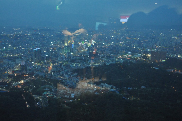 2011 год № 05 Южная Корея Сеул Телебашня Фуникулер НамСан - 07 11.05.29 Seoul Tower Телебашня 054