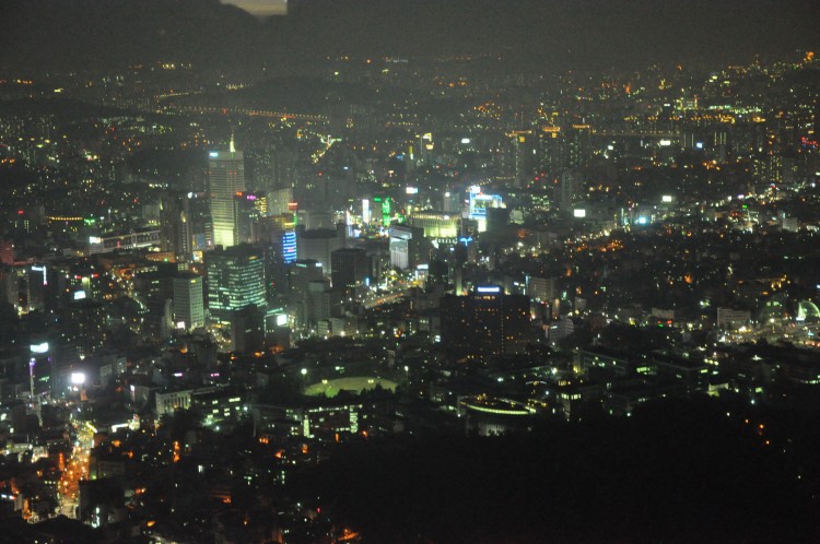 2011 год № 05 Южная Корея Сеул Телебашня Фуникулер НамСан - 07 11.05.29 Seoul Tower Телебашня 071