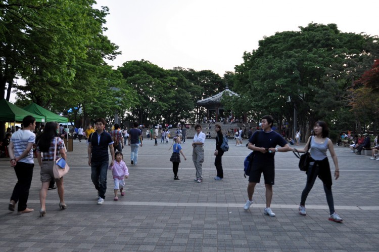 2011 год № 05 Южная Корея Сеул Телебашня Фуникулер НамСан - 07 11.05.29 Seoul Tower Телебашня 078