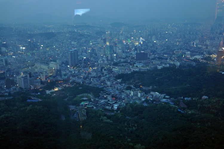 2011 год № 05 Южная Корея Сеул Телебашня Фуникулер НамСан - 07 11.05.29 Seoul Tower Телебашня 083