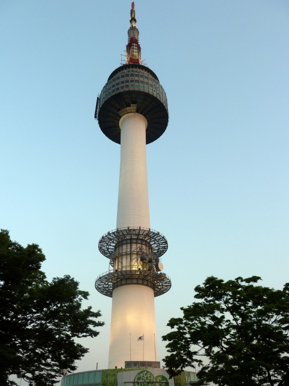 2011 год № 05 Южная Корея Сеул Телебашня Фуникулер НамСан - 07 11.05.29 Seoul Tower Телебашня 092