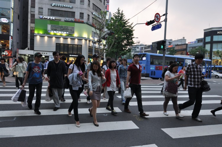 2011 год № 21 Южная Корея Сеул Театр пантомимы "Jump" - 37 11.06.01 Insadong Antigue Street 116.JPG