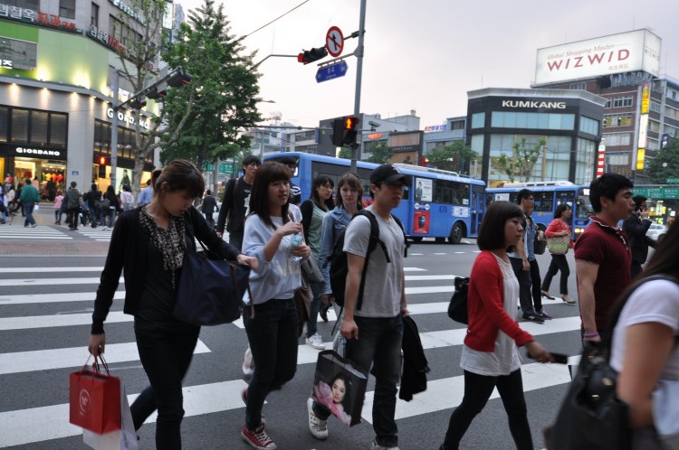 2011 год № 21 Южная Корея Сеул Театр пантомимы "Jump" - 37 11.06.01 Insadong Antigue Street 117.JPG