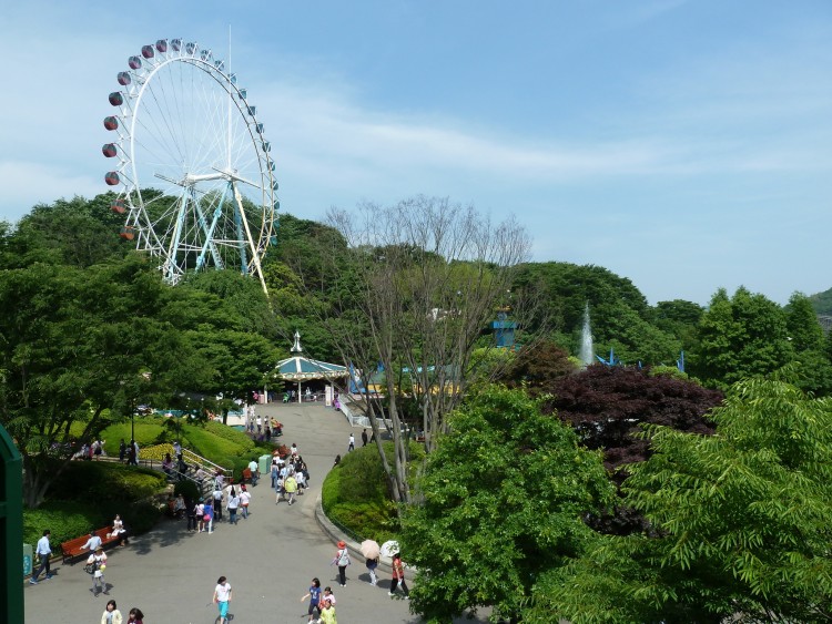 2011 год № 29 Южная Корея Сеул Everland Samsung Развлечения - 52 11.06.03 Everland Парк Зона развлечений 009.JPG