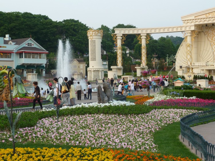 2011 год № 30 Южная Корея Сеул Everland Samsung Rose Garden - 56 11.06.03 Everland Парк Rose Garden 121.JPG