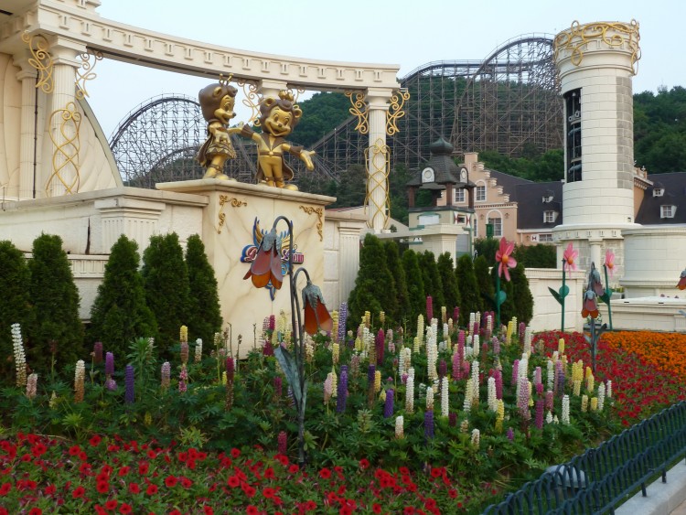 2011 год № 30 Южная Корея Сеул Everland Samsung Rose Garden - 56 11.06.03 Everland Парк Rose Garden 170.JPG