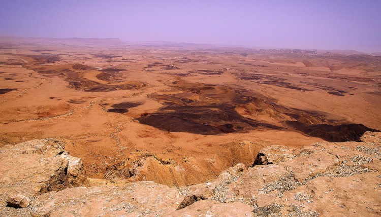 2024 - Кратер Рамон - Подъём на сам Рамон - Mitzpe Ramon 017.JPG