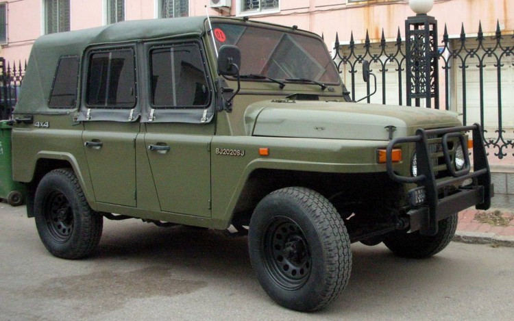 Китайский Джип Jeep Beijing BJ2020 N 1991 года - Пекин из инета 008