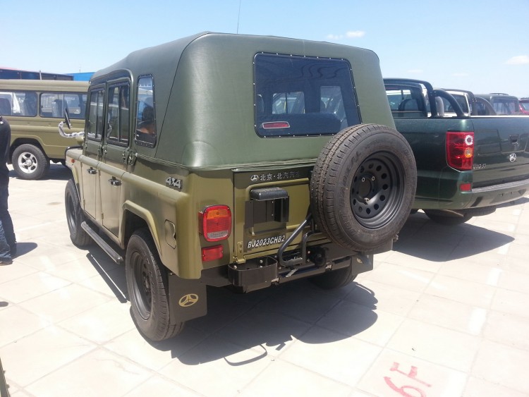 Китайский Джип Jeep Beijing BJ2020 N 1991 года - Пекин из инета 018