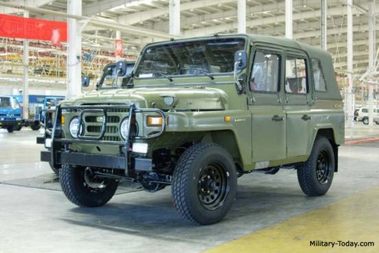 Китайский Джип Jeep Beijing BJ2020 N 1991 года - Пекин из инета 035