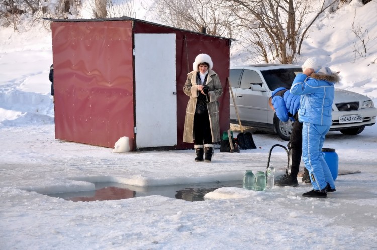 Крещенские купания на Крещение. Вы видели такое? - DSC_7882.JPG