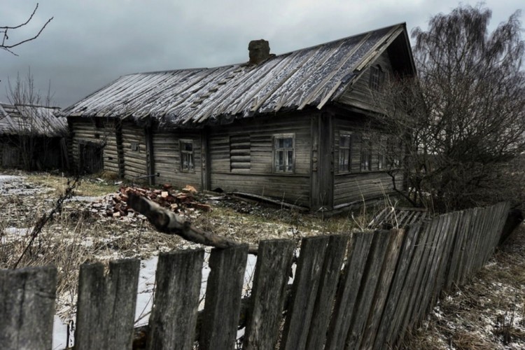 Российские села. За 20 Путинских лет с колен в позу рака - 18 лет с колен 057