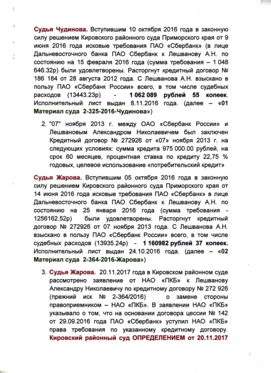 Сбербанк + НАО "ПКБ" + Продажный суд + Наша история - 10002