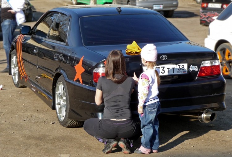 У нас новая машинка появилась - Toyota Caldina № 01 - 11b3cu-960