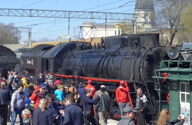 Великой Победе посвящается. Ретро-эшелон ВОВ - P1480007коп